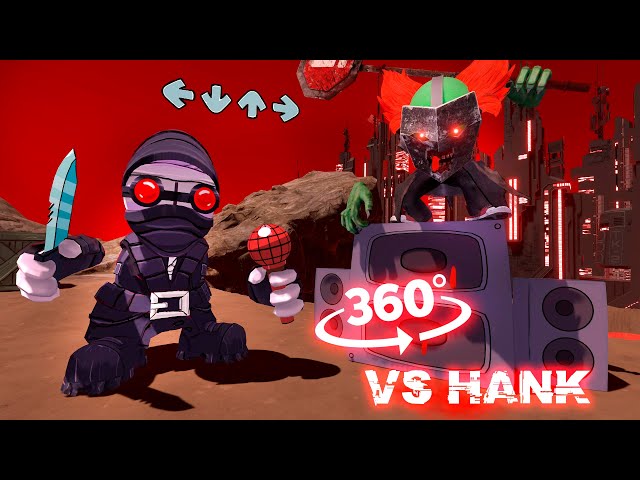 Vs Hank Accelerant Friday Night Funkin' Animation 3D 360°