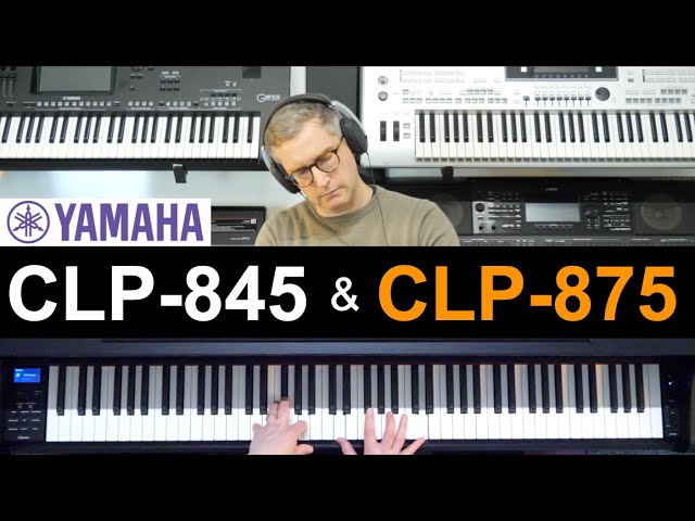 Yamaha CLP-845 vs CLP-875: Sound Comparison | All Playing. No Talking.