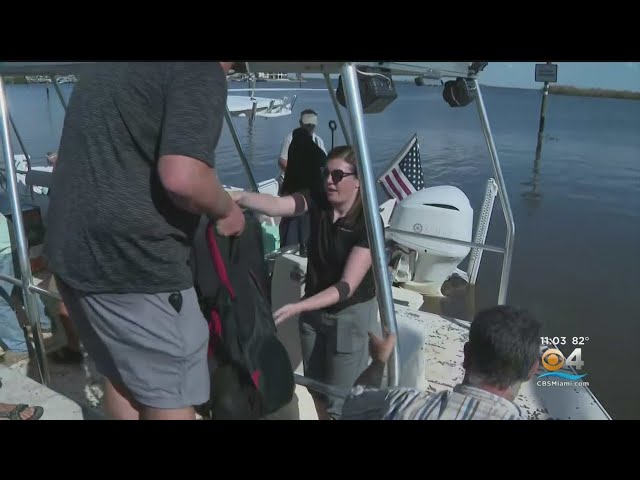 Pine Island residents get help from Coast Guard