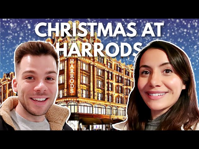 EXPLORING HARRODS AT CHRISTMAS 2022!