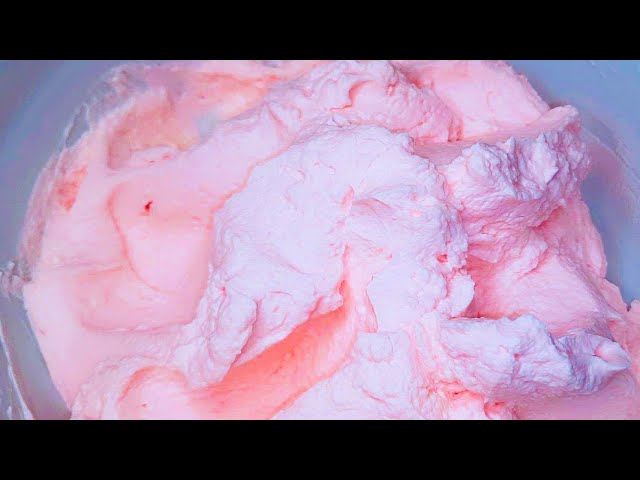 Best Pink Whipped Vanilla Frosting Recipe for Cake Icing. How to Make Whipped Cream  Frosting!