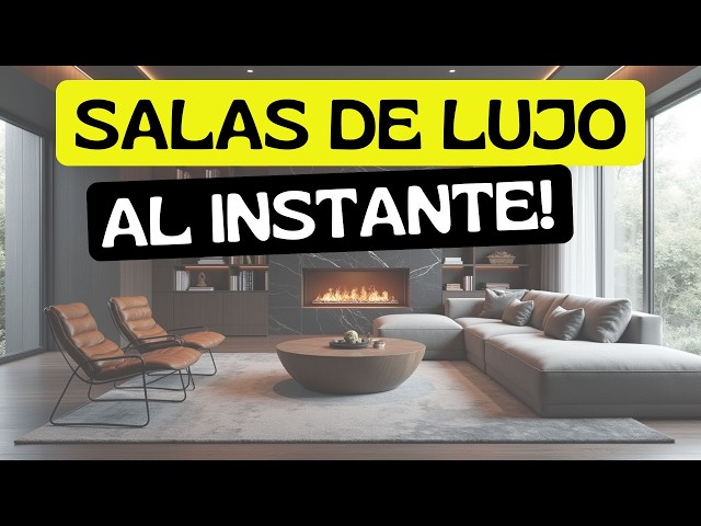 ✅HAZ TU SALA de LUJO con POCA INVERSIÓN y al instante! 😉 17 TIPS fáciles