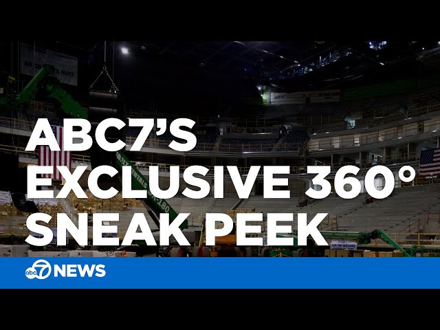 EXCLUSIVE: ABC7's 360 sneak peek inside the Warrior's new home at the Chase Center.