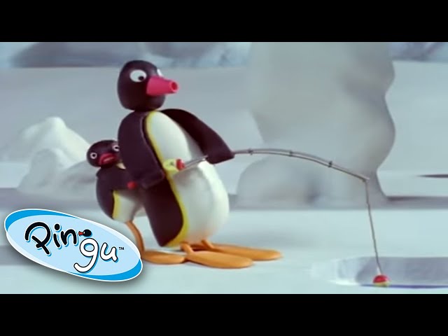 Pingu And His Dad Go Fishing! @Pingu Cartoons for Kids