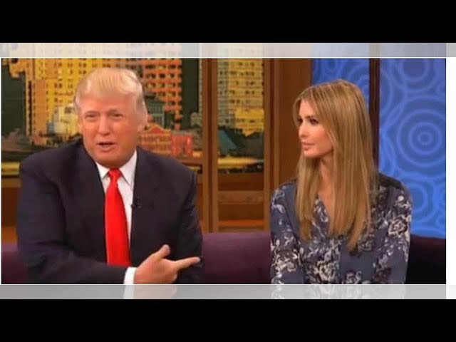 Trump Goes On Creepy Rant About His Daughter