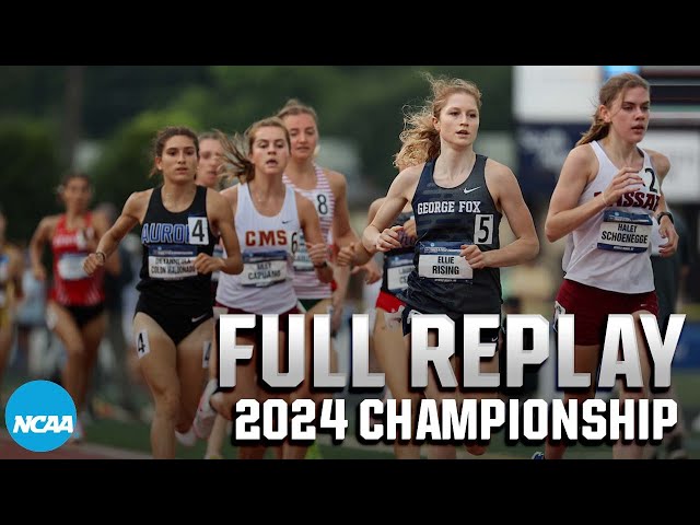 2024 NCAA DIII outdoor track & field championship (May 25) I FULL REPLAY