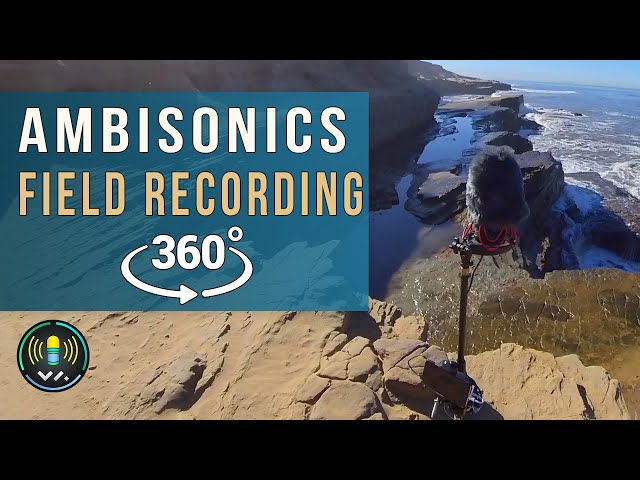 Field Recording in 360° VR with Spatial Mic Ambisonic Microphone | Voyage Audio