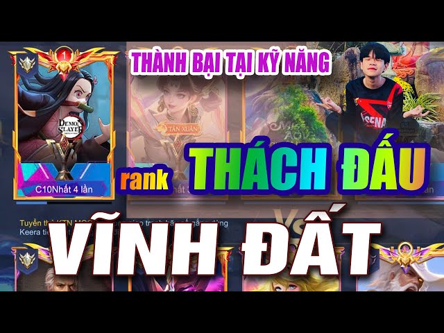 rank thách đấu 26/01/2025