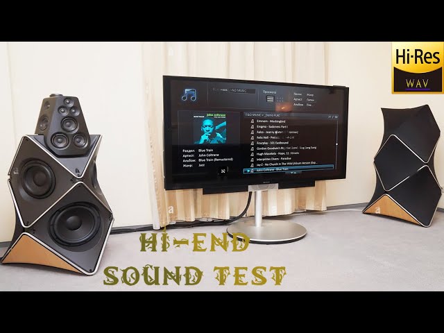 Absolute audiophile Hi End Sound test Hi Res 32 bit  HD Audio