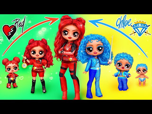 Descendants The Rise of Red! Chloe and Red Growing Up! 32 DIYs