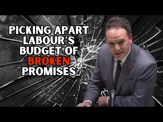 Gareth picks apart Labour's Budget of Broken Promises - House of Commons, 31/10/24