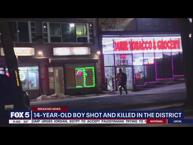 14-year-old shot, killed in Southwest DC