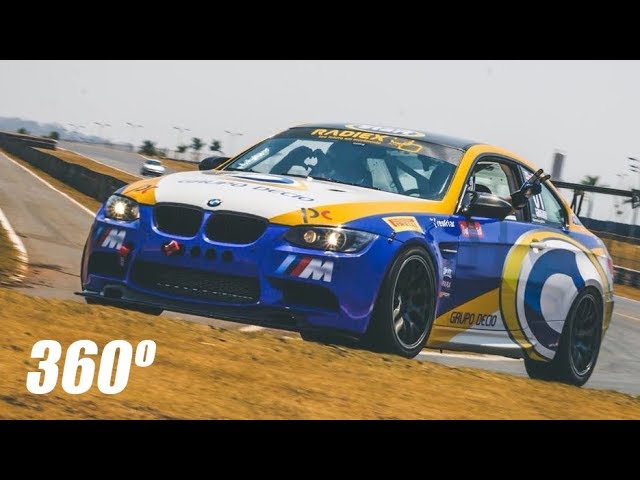 ///M3 V8 Supercharger no Track Day [360º]