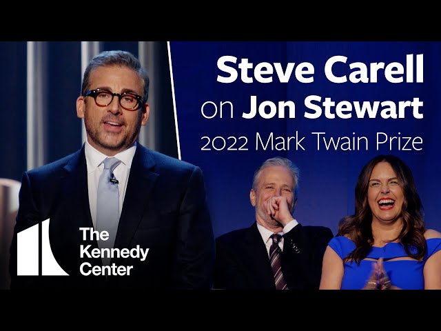 Steve Carell on Jon Stewart | 2022 Mark Twain Prize