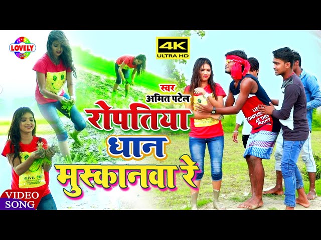 #VIDEO रोपतिया धान मुस्कानवा रे - Amit Patel | Ropatiya Dhan Muskanwa Re | Bhojpuri Song 2020