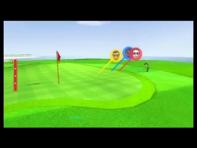 Wii Sports Golf but only Soulja Boy showed up