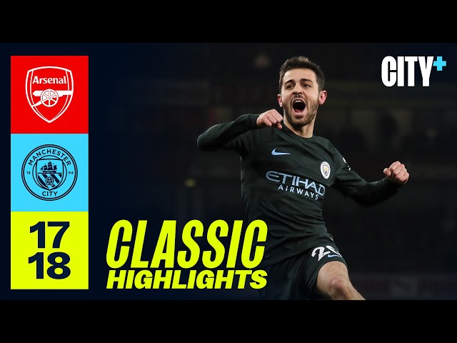 BERNARDO SILVA, WHAT A FINISH! | Arsenal 0-3 City | Classic Highlights