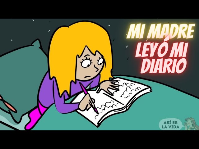 Mi madre LEYO MI DIARIO | HISTORIA ANIMADA📚