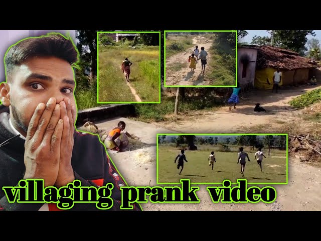 Villaging prank video || villaging drone prank video || prank video DJI 🥰♥️