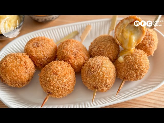 Crispy Chicken Cheese Balls | Stuffed Chicken Balls | Ramadan 2025 Snack (Make & Freeze)