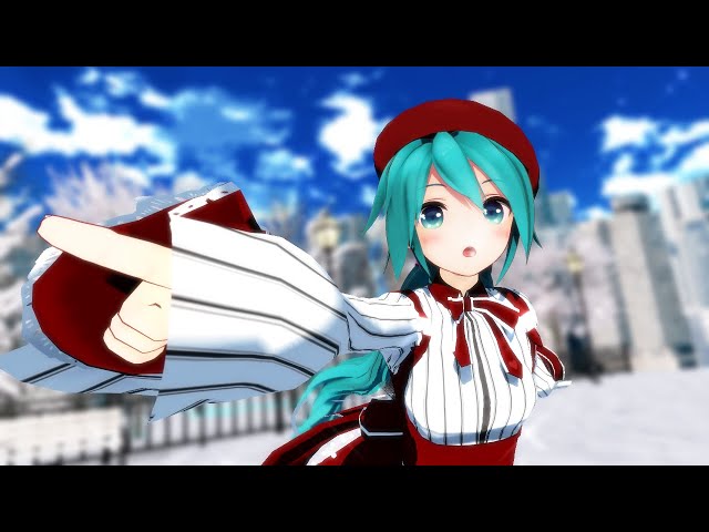 【MMD VR180 4K】初音ミク アイ / AI【YYB Hatsune Miku】