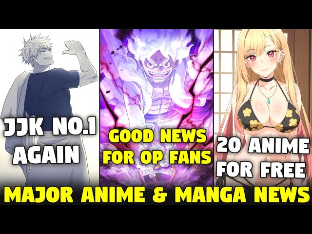 20 Free Anime From Crunchyroll But | Good News For OP Fans | JJK Again on Top | Sam Boy