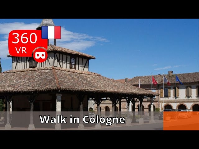 360° views of France : Today a walk in Cologne