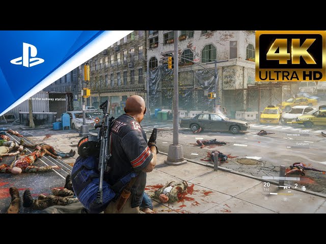 WORLD WAR Z GAMEPLAY (PC  4K UHD )