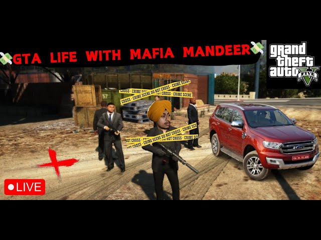 🔴GTA V Live With Mafia Mundeer🔴|| Punjabi & Hindi