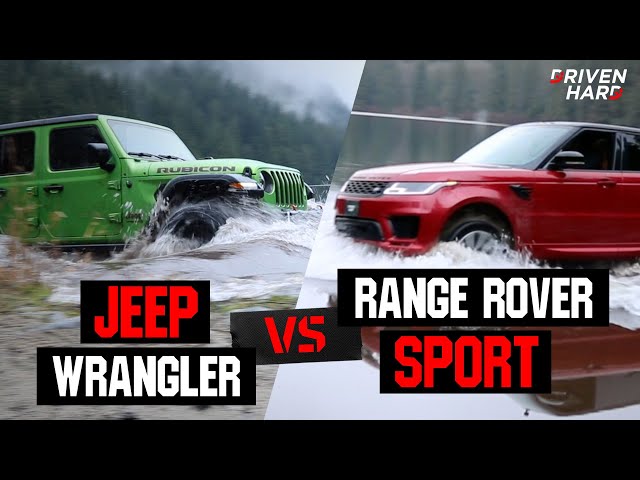 Jeep Wrangler Rubicon JL vs Range Rover Sport L494 Off Road