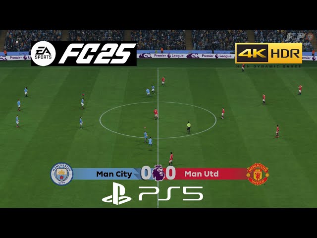 EA Sport FC 25 PS5 Next Gen Gameplay 4K HDR 60FPS