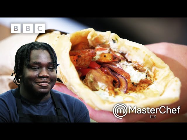 Contestant's Chicken Gyros STUN The MasterChef Judges! | MasterChef UK