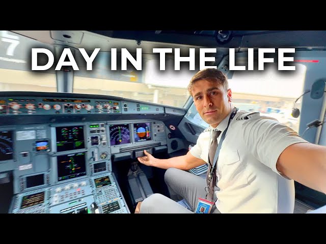 Day In The Life Of An Airline Pilot | Florida To Philly