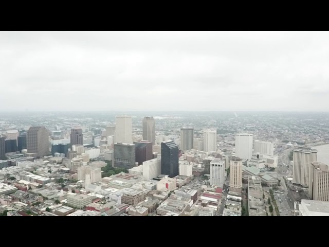 Drone: Big Easy in the clouds and April Fools