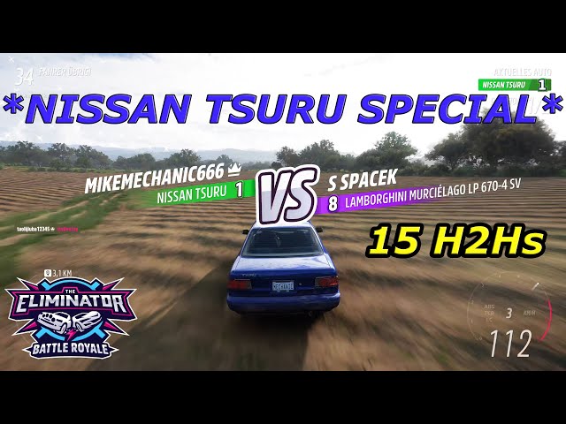 FH5 Eliminator - Beating Higher Level Cars *NISSAN TSURU EDITION 7*