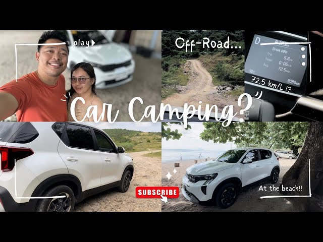 Kia Sonet Off-Road Challenge! Car Camping in Batangas | We Got 72.5 km/L on Nasugbu Highway