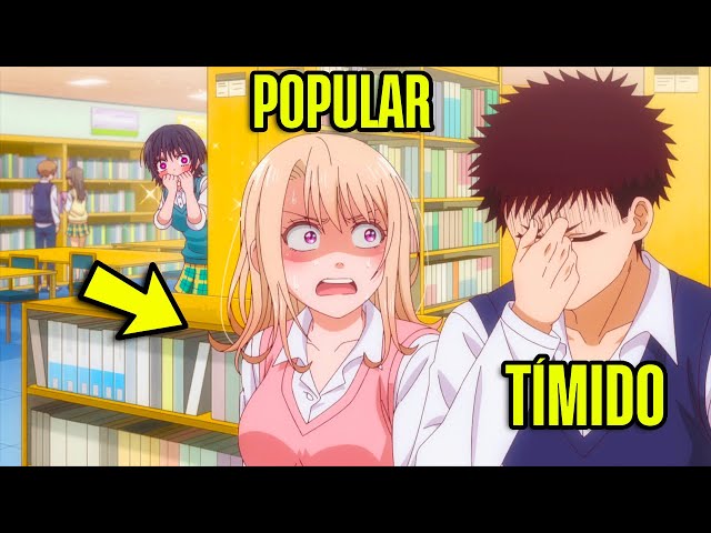 💜(1-2) CHICA POPULAR INTENTA CONQUISTAR AL CHICO SERIO DE LA CLASE  | ANIME RESUMEN