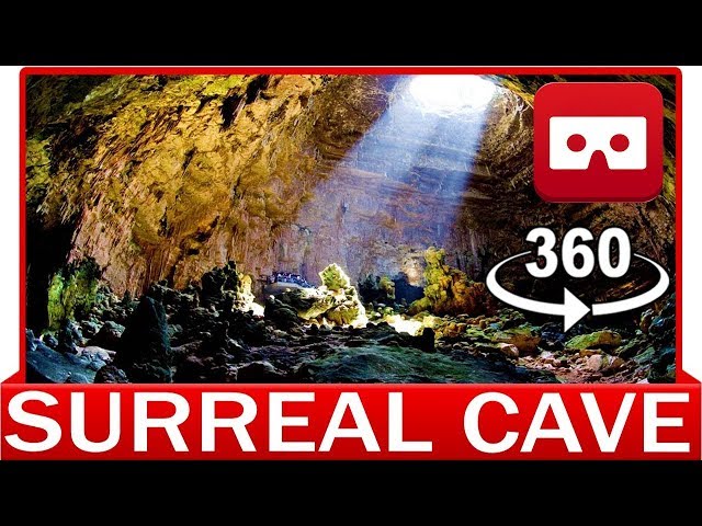 360 VR VIDEO - Travel in the Cave Of Castellana - Stalagmites and Stalactites | VIRTUAL REALITY