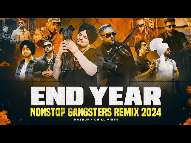 #2024 End Year Mashup -  Nonstop Punjabi Gangsters Remix | Sidhu Moose Wala X Shubh |Nonstop Jukebox