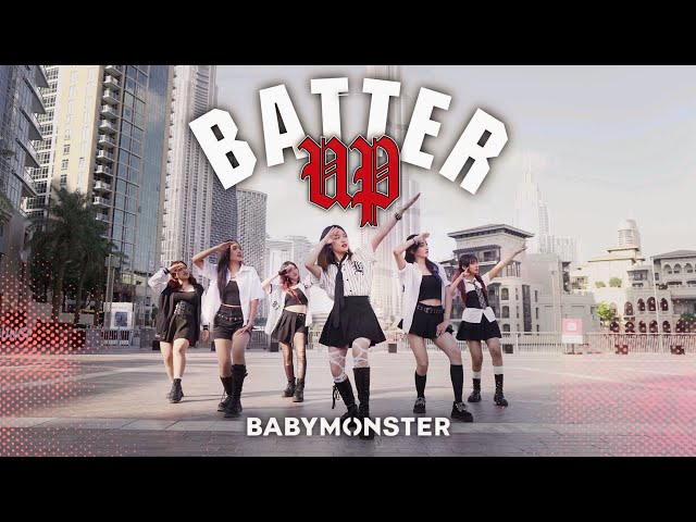 [KPOP IN PUBLIC DUBAI] BABYMONSTER (베이비몬스터) - 'Batter Up' Dance Cover by THE PIXIES