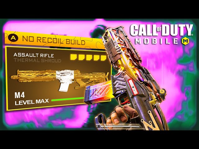 M4  NO RECOIL CLASS IN COD MOBILE