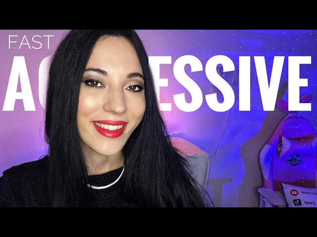 L’ULTIMO VIDEO ASMR RILASSANTE 🥹 (Fast Aggressive)