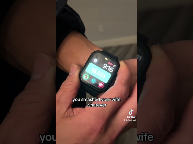 Setting an Apple Watch up for FAT LOSS (pedometer++ and watch front)