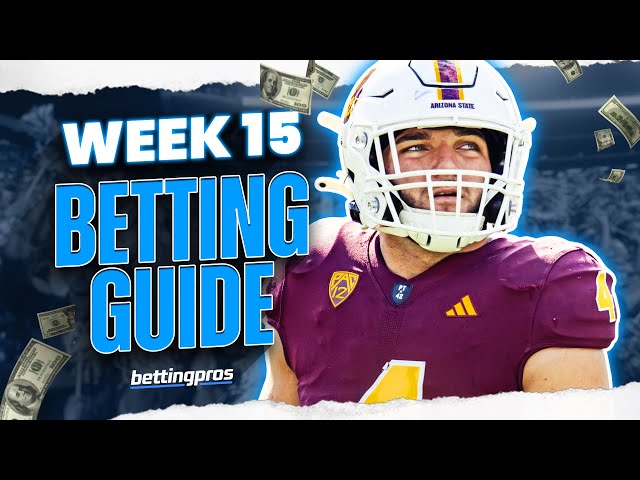 College Football Week 15 Early Picks | Line Movement Predictions (2024)