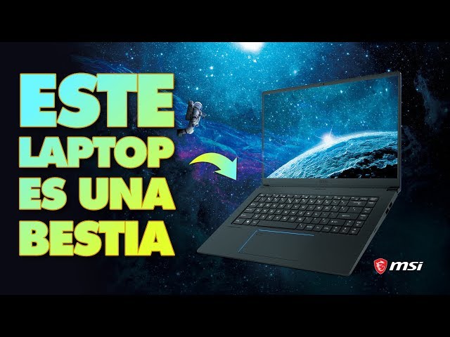 Qué PORTÁTIL necesitas para editar vídeo 🎞Probando el MSI PS63