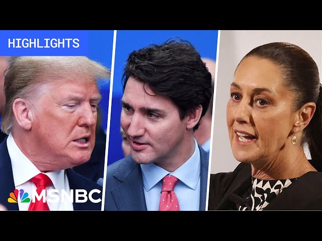 USAID turmoil, tariffs on Canada & Mexico paused: Trump’s First 100 Days - Day 15 | MSNBC Highlights