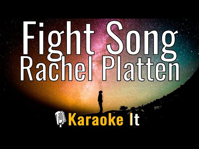 Fight Song - Rachel Platten (Karaoke Version) VR 360 4K