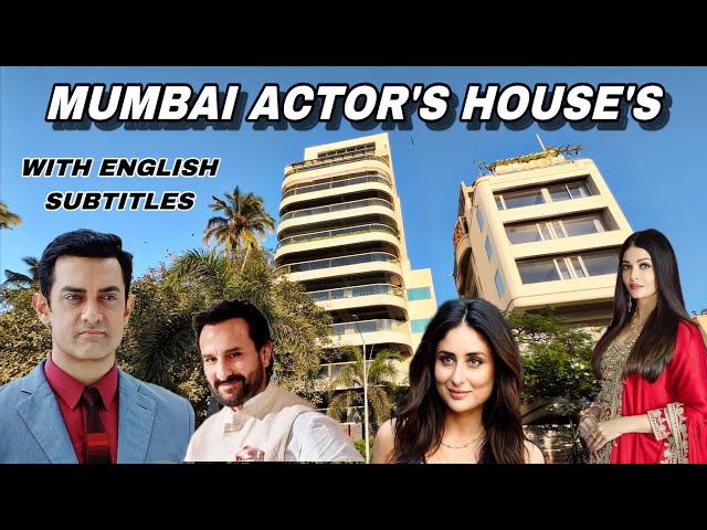 MUMBAI ACTOR'S HOUSE'S WITH ENGLISH SUBTITLES