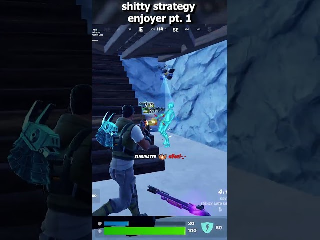 Abusing shitty strategies pt. 1 #fortnite #fortnitezerobuild #gaming #fortniteclips #zerobuild