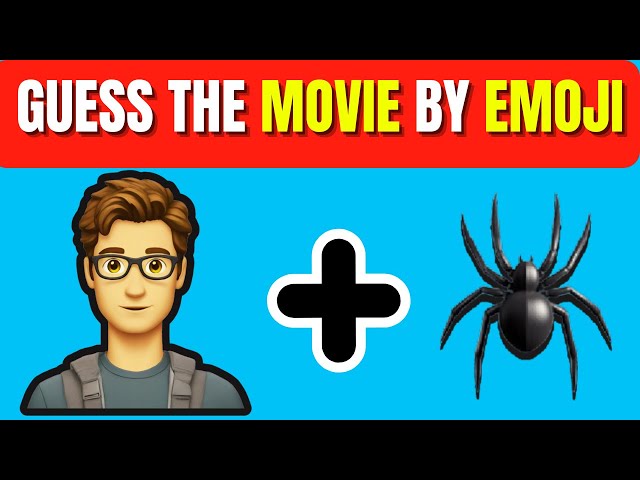 Guess the Movie by Emoji🤣😎| Fun Movie Quiz Challenge 2025 🎥🎬